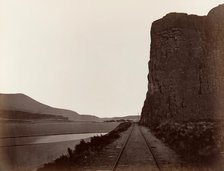 Cape Horn near Celilo, 1867. Creator: Carleton Emmons Watkins.