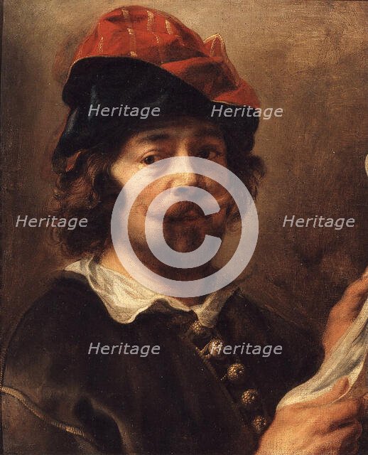 Self-Portrait, c. 1640. Creator: Jordaens, Jacob (1593-1678).