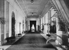 Long corridor, The White House, Washington, USA, 1908. Artist: Unknown
