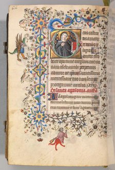 Hours of Charles the Noble, King of Navarre (1361-1425), fol. 302v, St. Opportune, c. 1405. Creator: Master of the Brussels Initials and Associates (French).