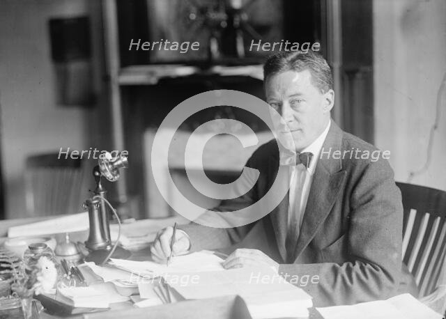 Fred C. Wolcott, 1917 or 1918. Creator: Unknown.