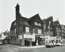 412-416 Streatham High Road, Lambeth, London: by Barrow Road, 1981. Creator: Unknown.
