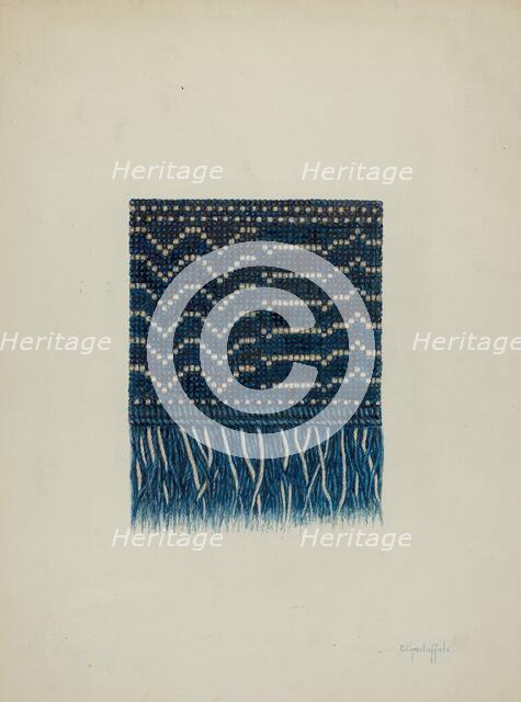 Coverlet, c. 1940. Creator: Cornelius Christoffels.