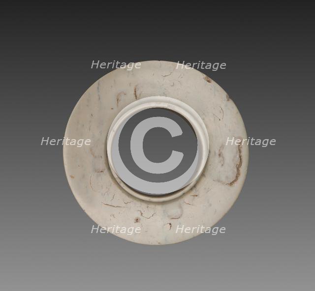 Collared Disk (Huan), c. 1600-1050 BC. Creator: Unknown.