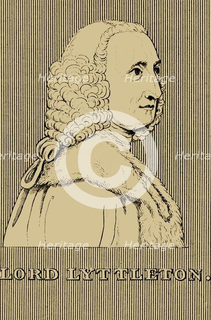 'Lord Lyttleton', (1709-1773), 1830. Creator: Unknown.