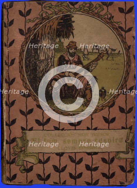 Cover of the novel 'El fum sempre respira', by Clovis Eimeric, 1920s.