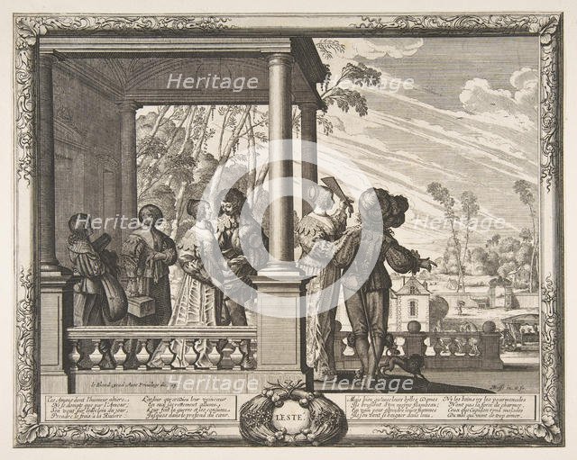 Summer (L'Été), ca. 1637. Creator: Abraham Bosse.