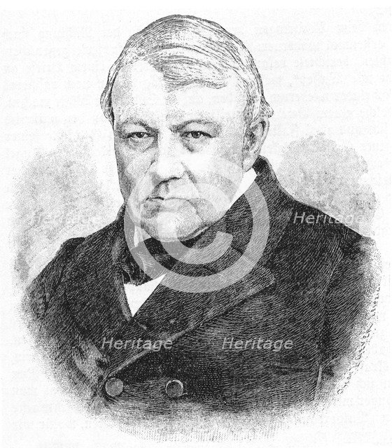 Christian Friedrich Schonbein, German chemist, c1898. Artist: Unknown