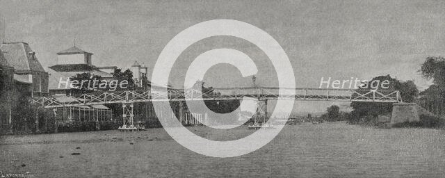 Misericordia Bridge (Bridge of Mercy), Malabón, Philippines, 1898. Creator: Enrique Laporta Valor.