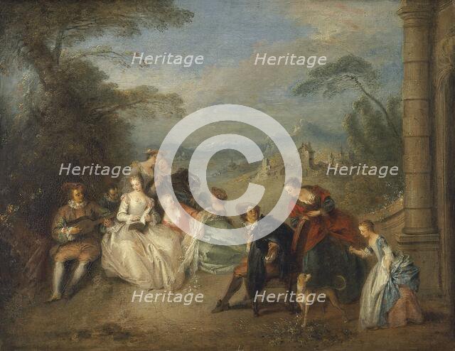 Concert Champetre, 1734. Creator: Jean-Baptiste Pater.