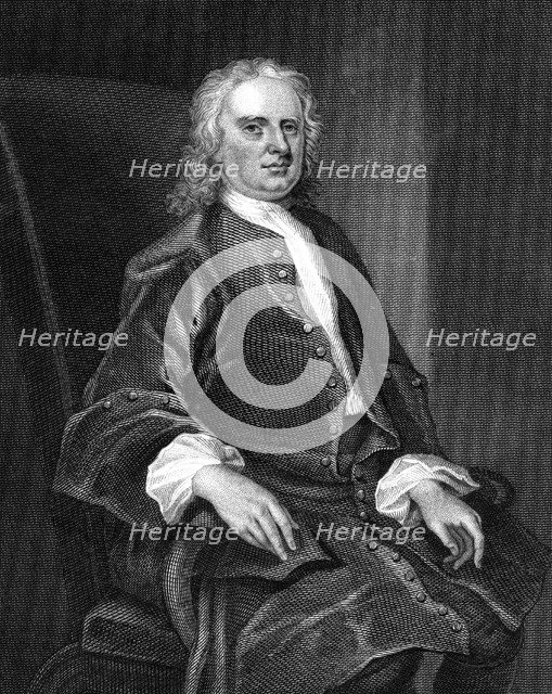 Isaac Newton, English mathematician, physicist and astronomer. Artist: Unknown