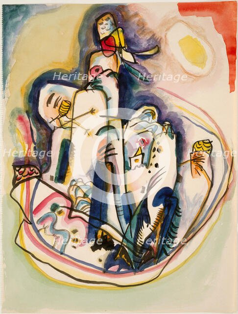 Untitled, c1919. Creator: Kandinsky, Wassily Vasilyevich (1866-1944).