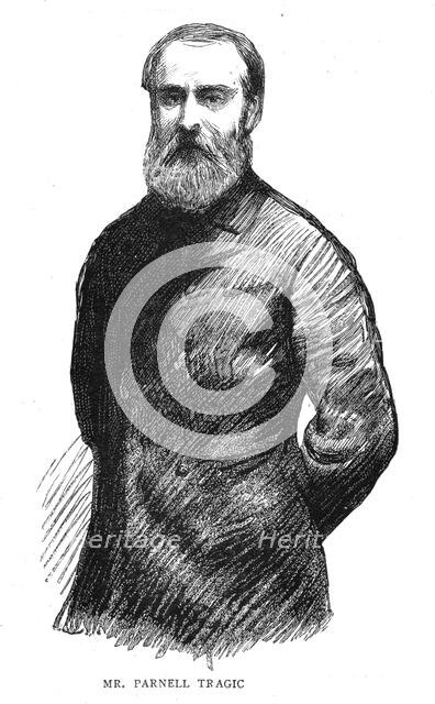 'The Home Rule debate in the House of Commons, Mr Parnell tragic', 1886.  Creator: Unknown.