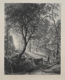 The Herdsman's Cottage, 1850. Creator: Samuel Palmer (British, 1805-1881).