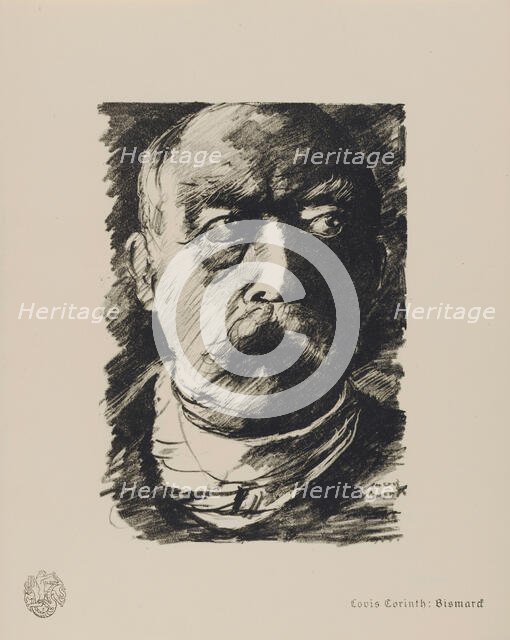 Otto von Bismarck (1815-1898), 1915. Creator: Corinth, Lovis (1858-1925).