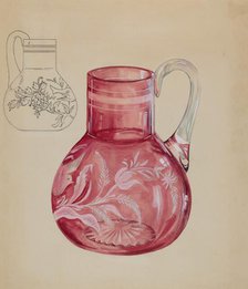 Ruby Pitcher, c. 1936. Creator: Ralph Atkinson.