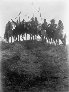 On the hilltop, c1908. Creator: Edward Sheriff Curtis.