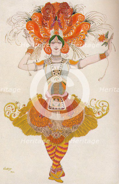 'L'Oiseau De Feu', 1922, (1923). Artist: Leon Bakst.