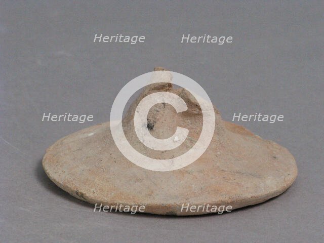 Lid, Coptic, 4th-7th century. Creator: Unknown.