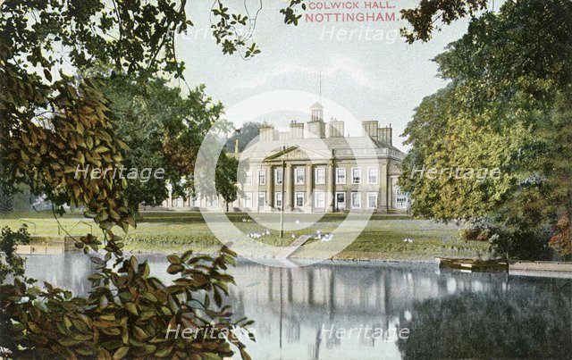 Colwick Hall, Colwick, Nottinghamshire, c1900. Artist: Unknown