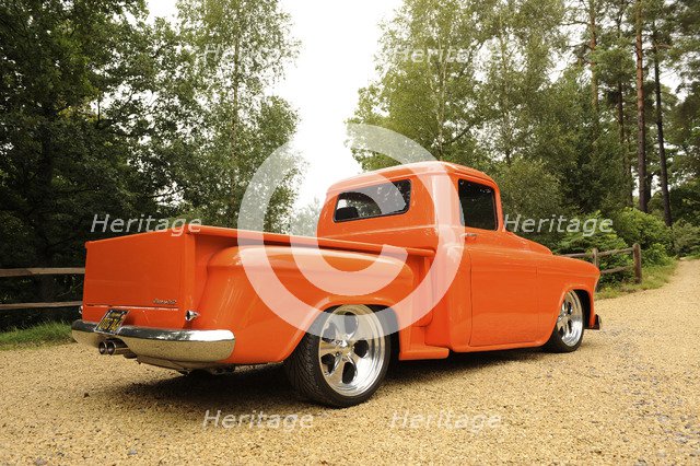Chevrolet Model 3A Truck 1957. Artist: Simon Clay.