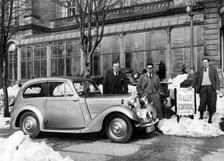 1937 Talbot Ten saloon. Creator: Unknown.