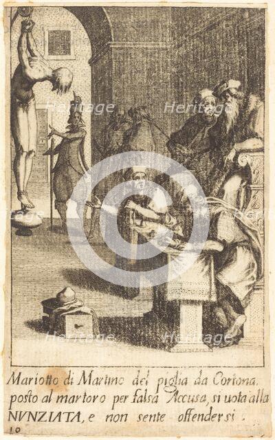 Mariotto di Martino, 1619. Creator: Jacques Callot.