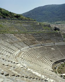 Grand Theatre, Ephesus, Anatolia, Turkey, 1999.  Creator: Unknown.