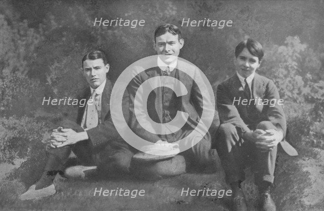 'Three Soldier Brothers', c1913, (1917). Artist: Unknown.