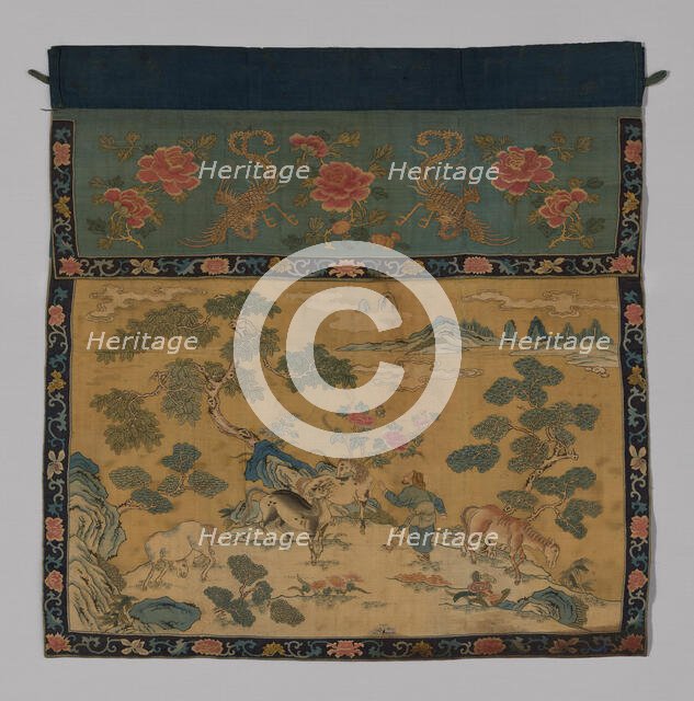 Table Frontal, China, Qing dynasty(1644-1911), 1775-1825. Creator: Unknown.