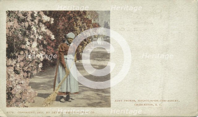 Aunt Phoebe, Charleston S. C., 1900 - 1902. Creator: Detroit Publishing Company.