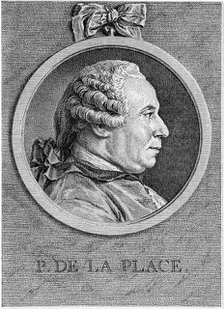 Pierre Simon Laplace, French mathematician and astronomer, 18th century. Artist: Unknown