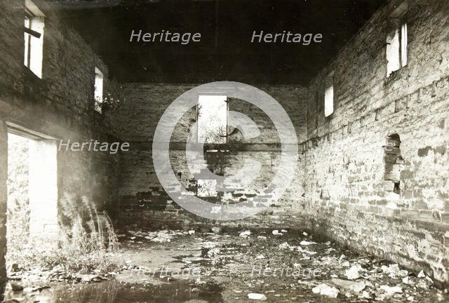 Interior view of The Barn, Mosman Bay, c1920. Creator: Unknown.