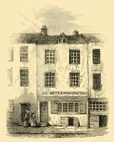 'The Ghost's House in Cock Lane', c1872. Creator: Unknown.