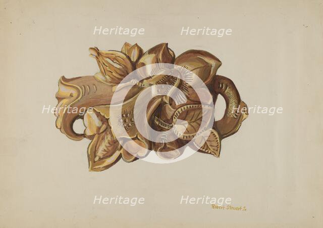 Brooch, c. 1936. Creator: Robert Stewart.