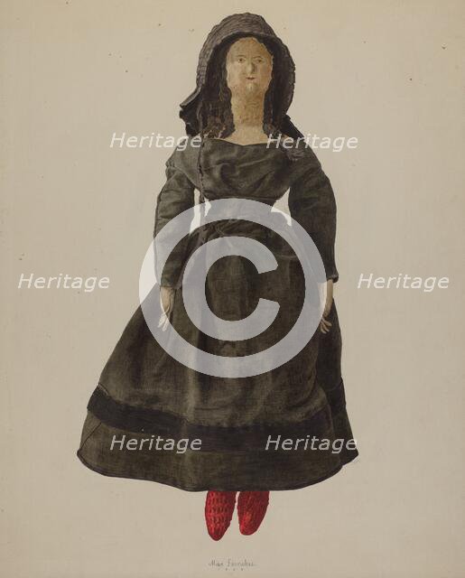 Quaker Doll, 1938. Creator: Max Fernekes.