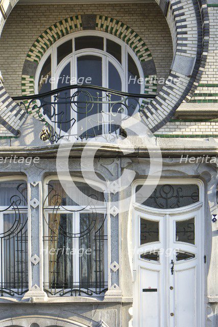 Maison Nelissen,  Brussels, Belgium, (1905), c2014-c2017. Artist: Alan John Ainsworth.