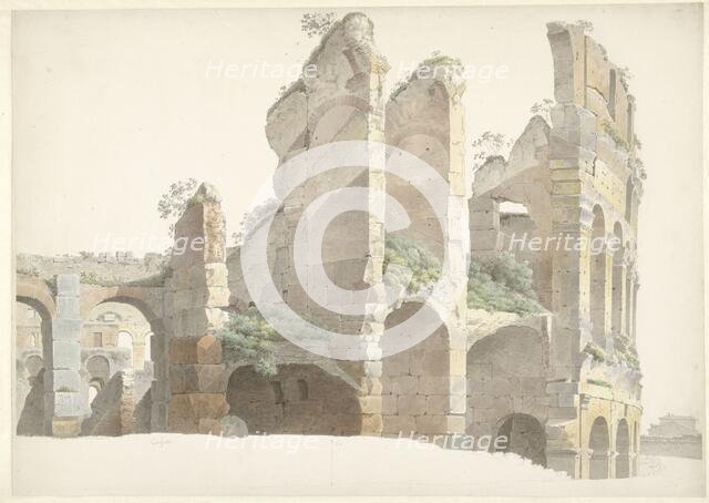 The Colosseum in Rome, 1809. Creator: Josephus Augustus Knip.