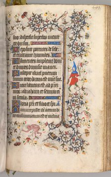 Hours of Charles the Noble, King of Navarre (1361-1425): fol. 196r, Text, c. 1405. Creator: Master of the Brussels Initials and Associates (French).