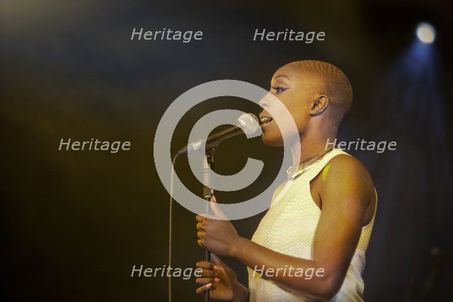 Laura Mvula, 2013. Artist: Alan John Ainsworth.