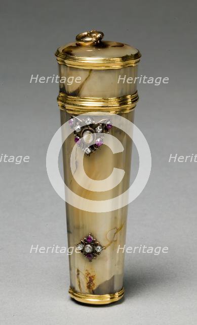 Case with Grooming Implements (Etui), c. 1745-60. Creator: Unknown.