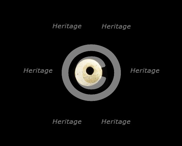 Bead, partly decayed, New Kingdom, 1550-1196 BCE. Creator: Unknown.