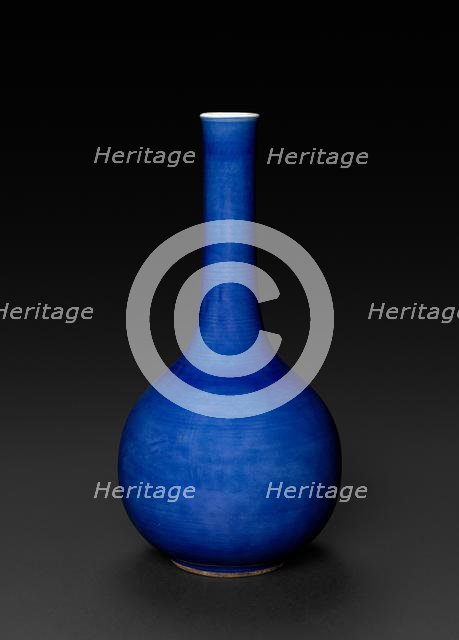 Bottle Vase, 1662-1722. Creator: Unknown.