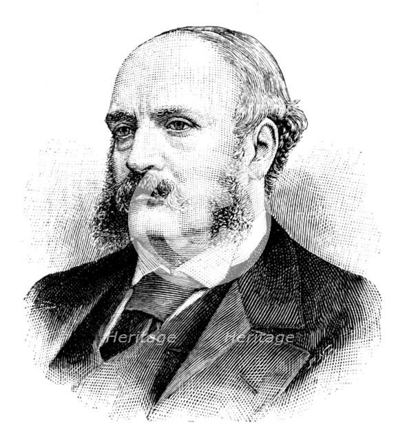 The late Sir Patrick O'Brien, 1895. Creator: P Naumann.