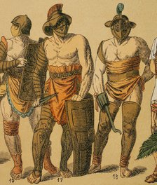 Gladiators, Roman Empire, 1881.  Creator: Unknown.