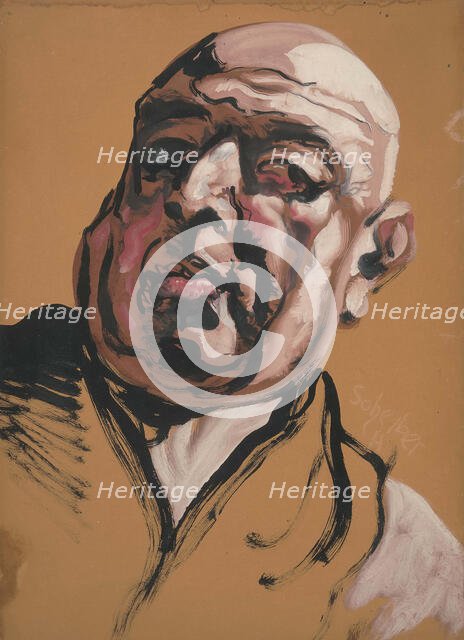 Self-portrait. Creator: Scheiber, Hugo (1873-1950).