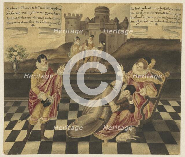 Allegorical Group Portrait, after 1800-before 1899. Creator: Anon.
