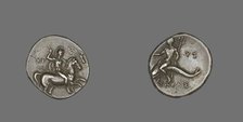 Stater (Coin) Depicting a Horseman, 334-302 BCE. Creator: Unknown.