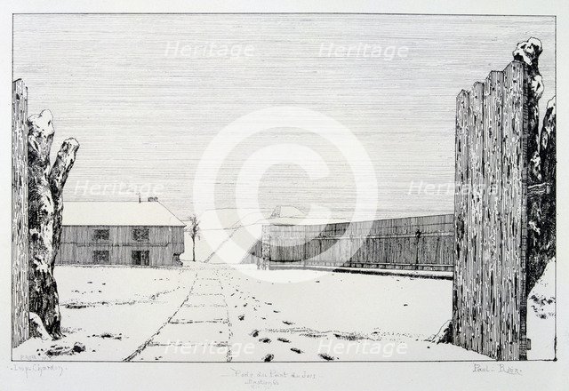 Bastion 66, Siege of Paris, 1870-1871. Artist: Paul Roux