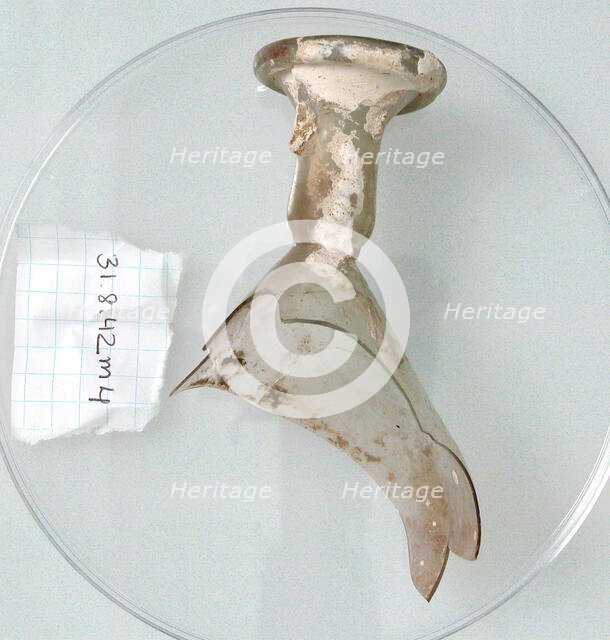 Vase Fragment, Coptic, 4th century. Creator: Unknown.